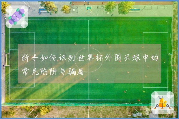 新手如何识别世界杯外围买球中的常见陷阱与骗局
