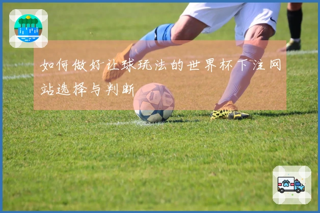 如何做好让球玩法的世界杯下注网站选择与判断