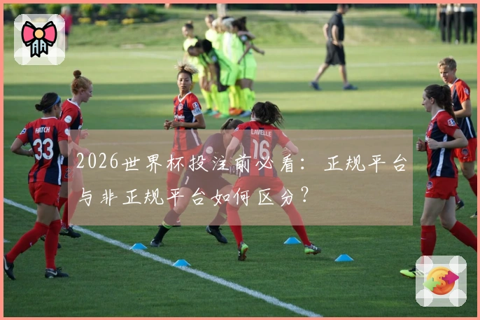2026世界杯投注前必看：正规平台与非正规平台如何区分？