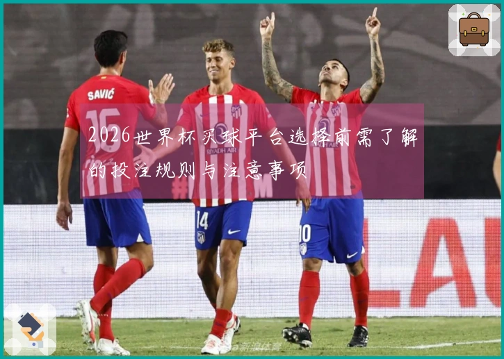 2026世界杯买球平台选择前需了解的投注规则与注意事项
