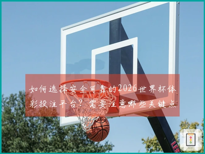 如何选择安全可靠的2026世界杯体彩投注平台？需要注意哪些关键点？